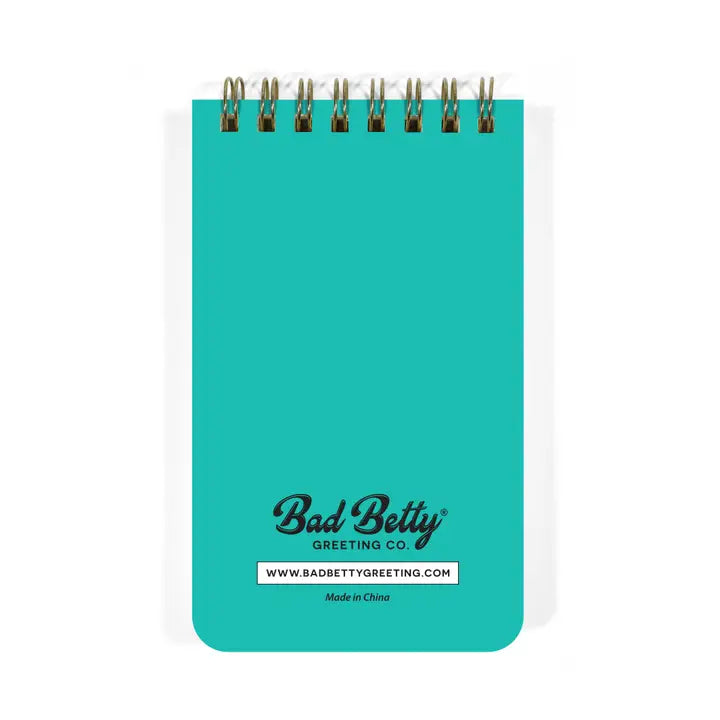JUICY GOSSIP - FUNNY 3x5 SPIRAL MEMO NOTEPAD