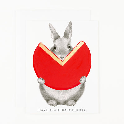 HAVE A GOUDA BIRTHDAY CARD