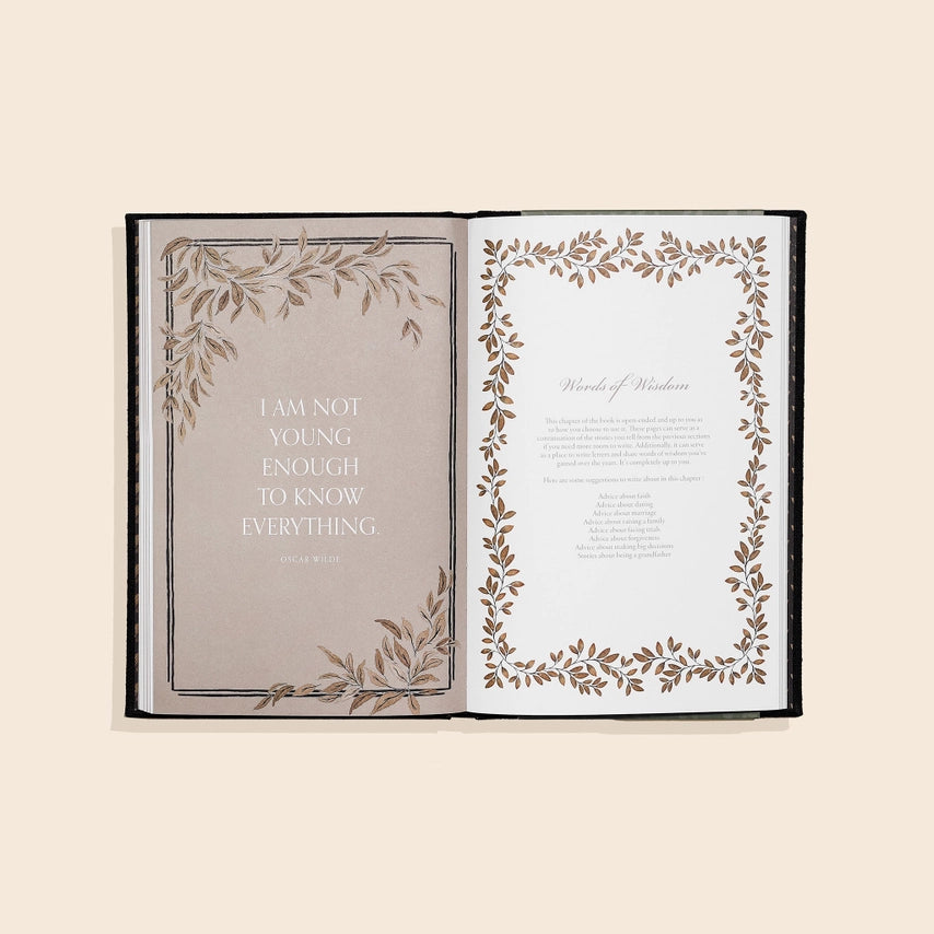 GRANDPA'S STORY: A MEMORY AND KEEPSAKE JOURNAL FOR MY FAMILY