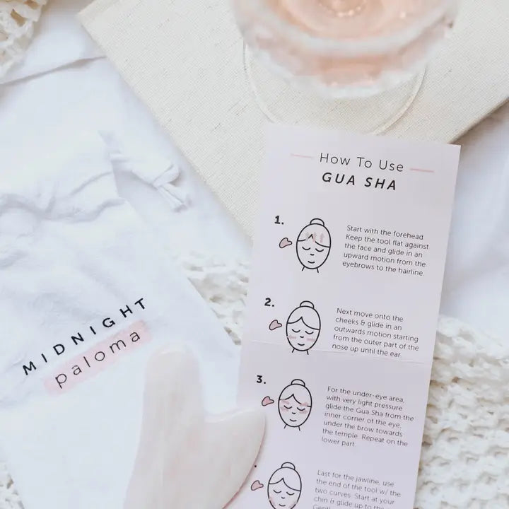 ROSE QUARTZ GUA SHA