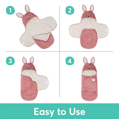 Oh So Snuggly Bunny Blanket Wrap 26