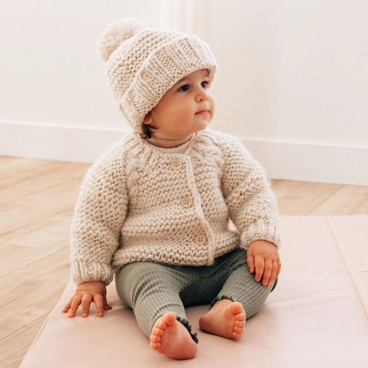 Garter Stitch Cardigan Sweater Baby & Toddler