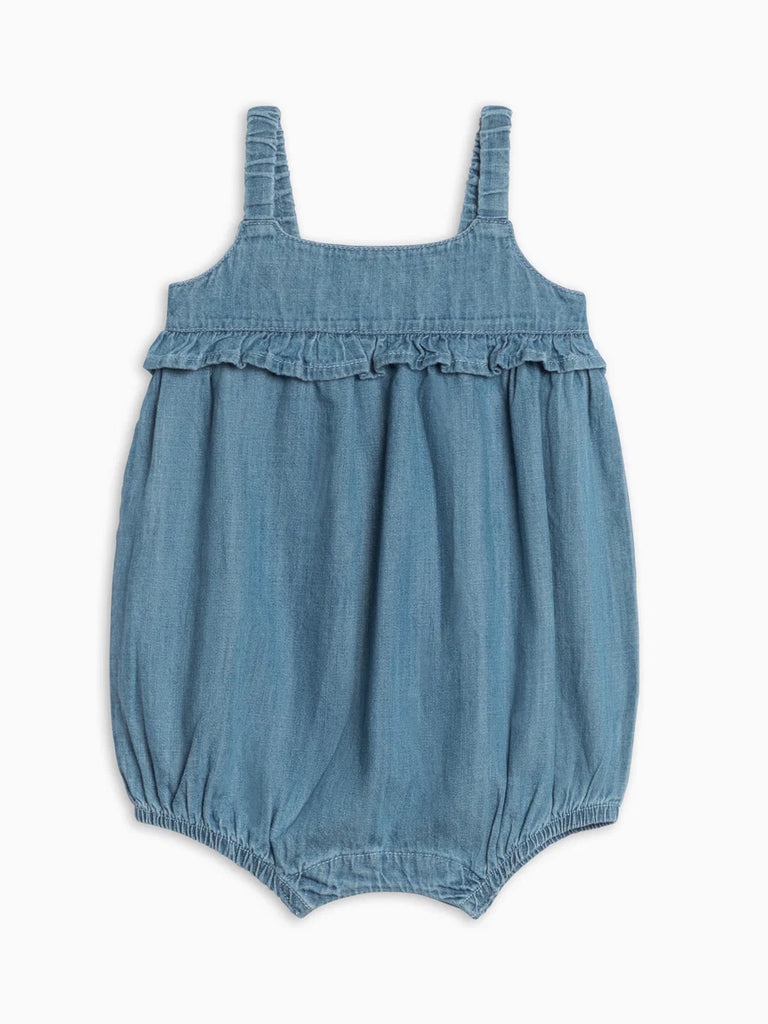 Gemma Chambray Bubble Romper