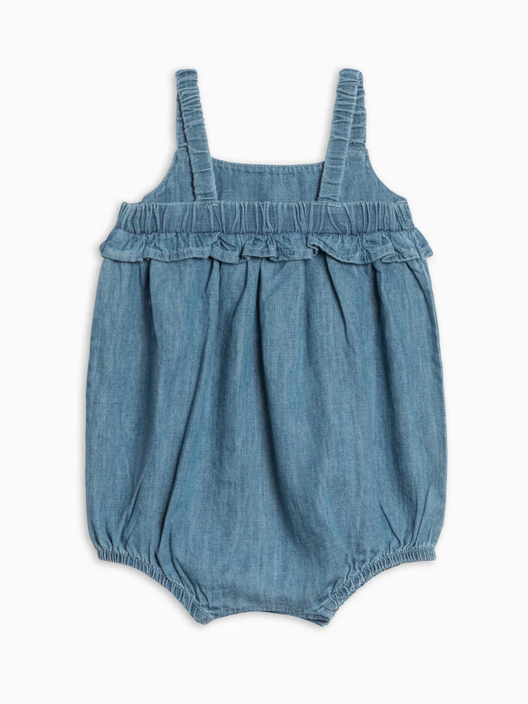 Gemma Chambray Bubble Romper