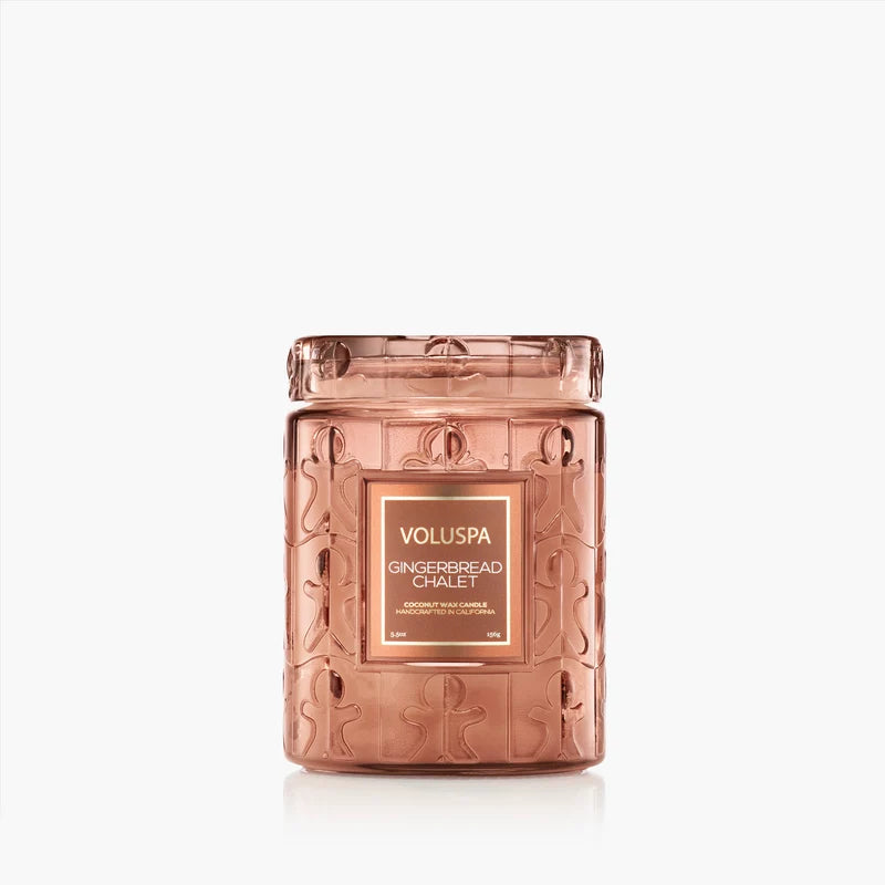 Voluspa Gingerbread Chalet, Small Jar Candle 5.5oz
