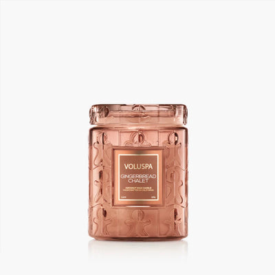 Voluspa Gingerbread Chalet, Small Jar Candle 5.5oz