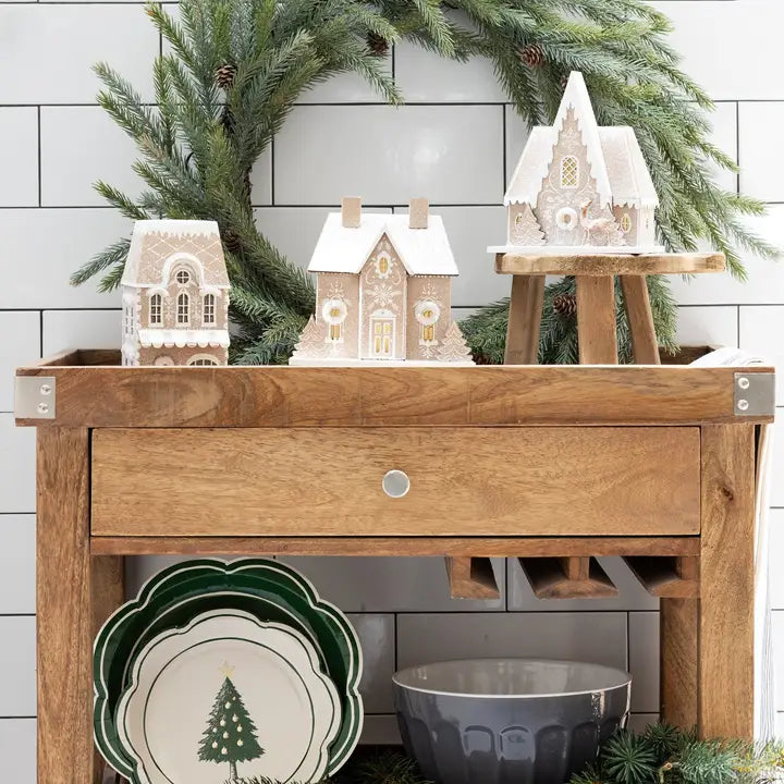 Gingerbread Shop Paper Village