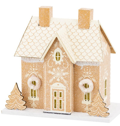 Gingerbread House Paper Village
