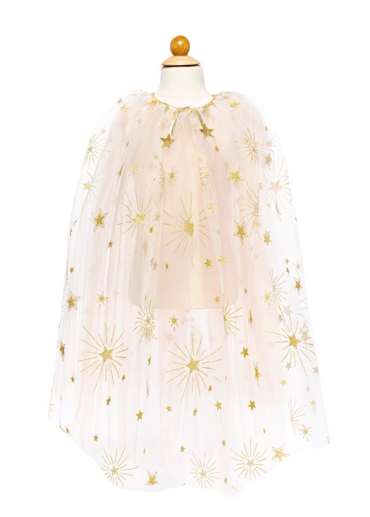 Glam Party Gold Cape, Size 4-6