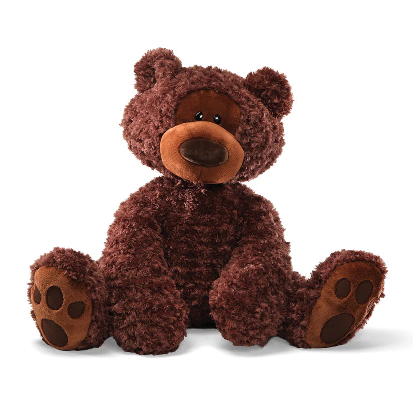 Jumbo Philbin Bear, Chocolate, 29"