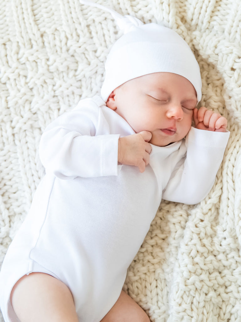 Organic Baby Classic Knotted Hat
