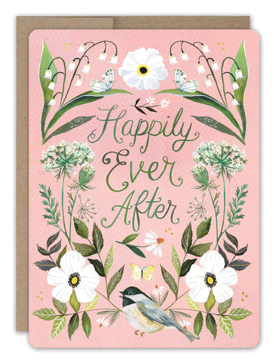 HAPPILY EVER AFTER WEDDING CARD