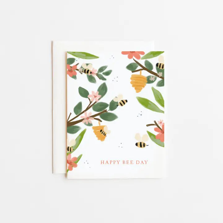 HAPPY BEE DAY CARD