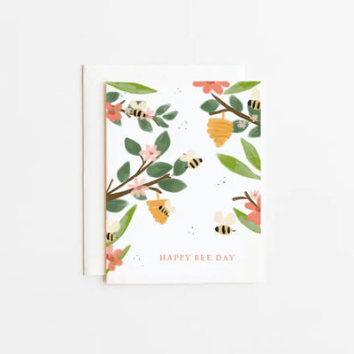 HAPPY BEE DAY CARD
