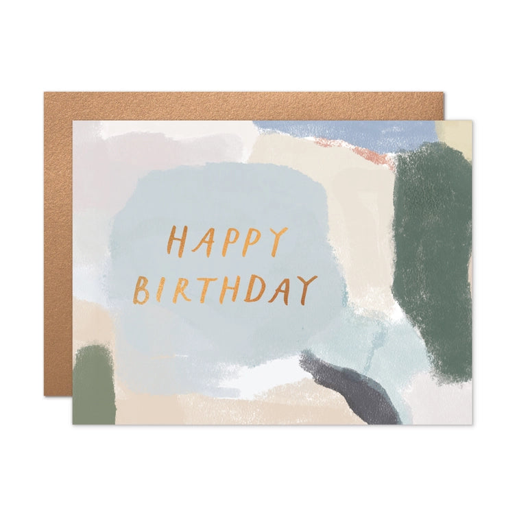 HAPPY BIRTHDAY MOSS ABSTRACT