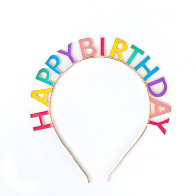 HAPPY BIRTHDAY MULTI HEADBAND