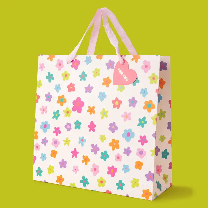 HAPPY FLOWERS - LARGE GIFT BAG