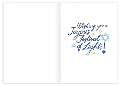 HAPPY HANUKKAH HOLIDAY CARD