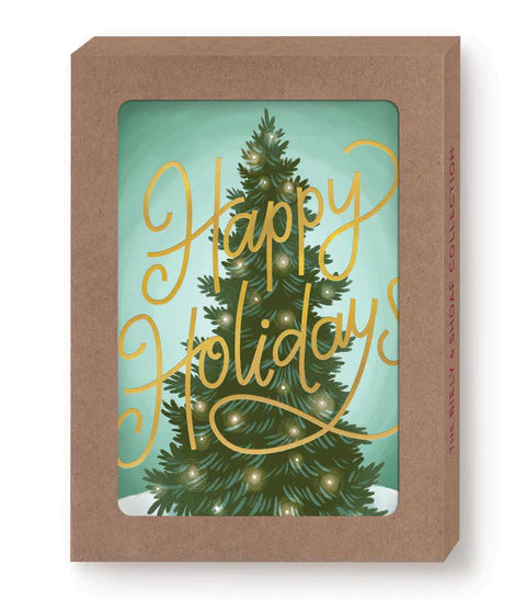 HAPPY HOLIDAYS CHRISTMAS BOXED CARDS