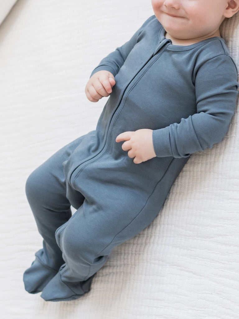 ORGANIC BABY PEYTON ZIPPER SLEEPER