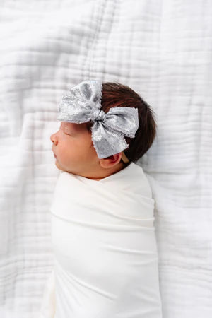 Holliday Chrome Shimmer Bows - Lou Lou