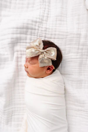 Holliday Chrome Shimmer Bows - Lou Lou