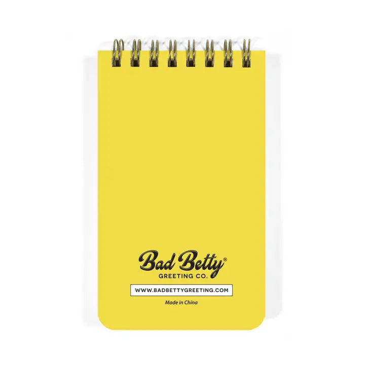 HOPES, DREAMS & GROCERY LISTS - 3x5 SPIRAL MEMO PAD