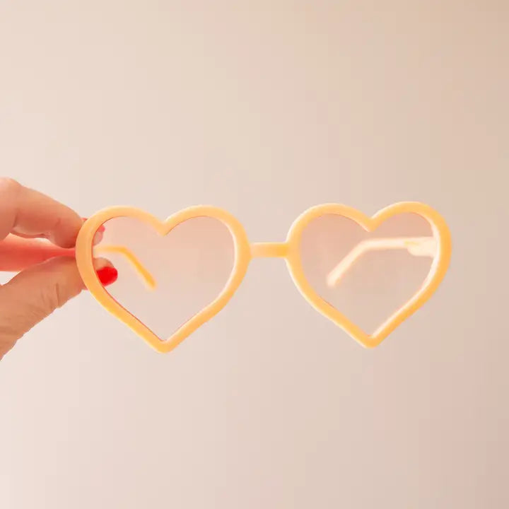 HEARTBREAKER SUNGLASSES - APRICOT