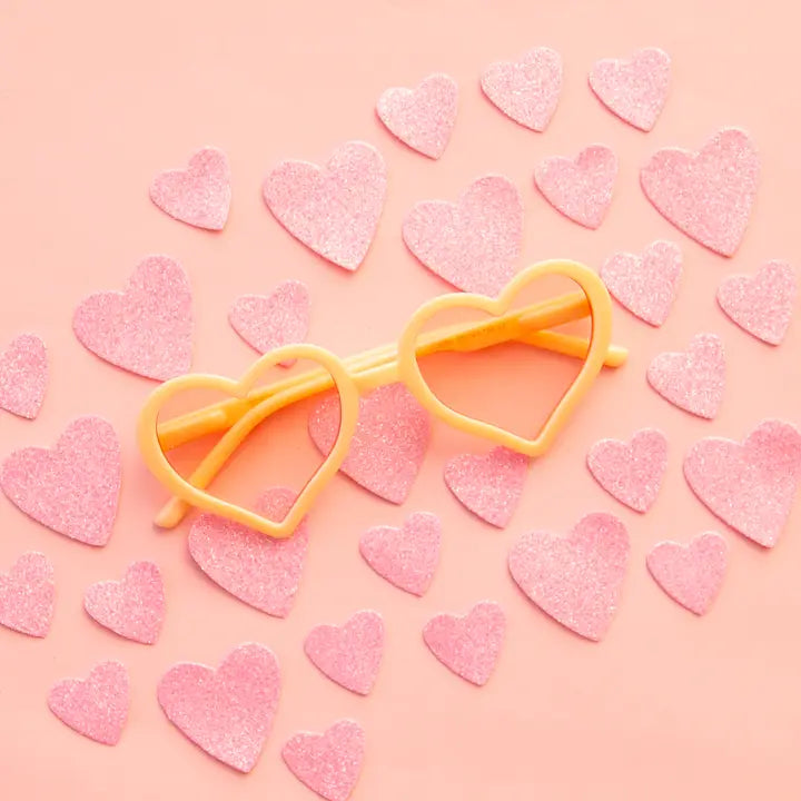 HEARTBREAKER SUNGLASSES - APRICOT