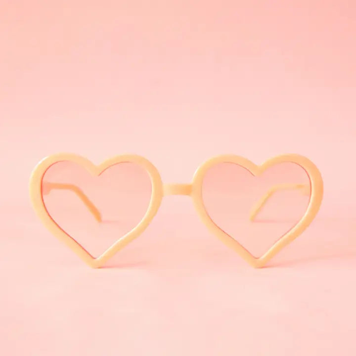 HEARTBREAKER SUNGLASSES - APRICOT