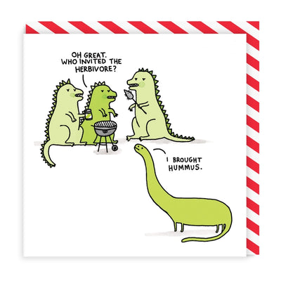 HERBIVORE GREETING CARD