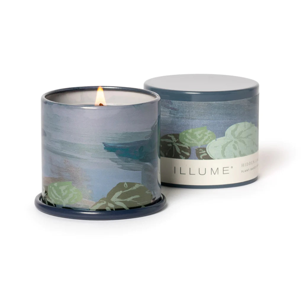 HIDDEN LAKE DEMI VANITY TIN CANDLE