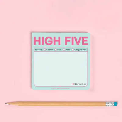 HIGH FIVE STICKY NOTES (PASTEL VERSION)