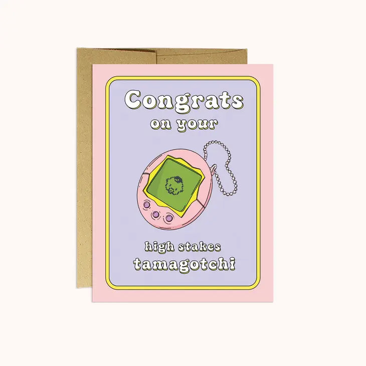 HIGH STAKES BABY - BABY CARD