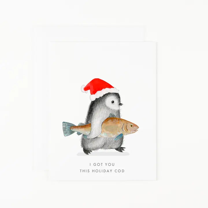 HOLIDAY COD - GREETING CARD