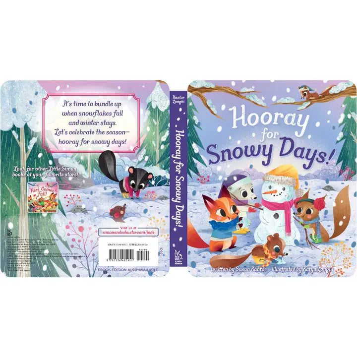 HOORAY FOR SNOW DAYS! BY SUSAN KANTOR | CHILDRENS BOOK