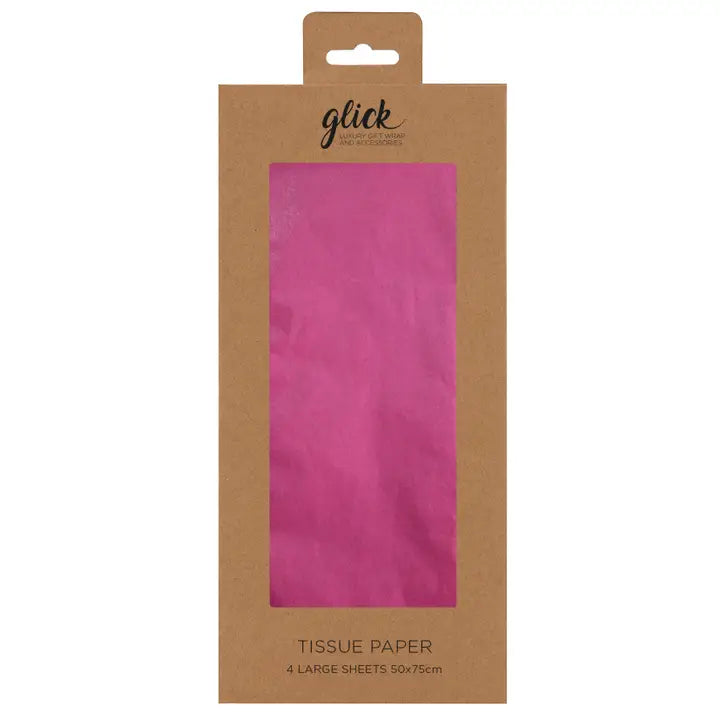 PLAIN TISSUE - HOT PINK