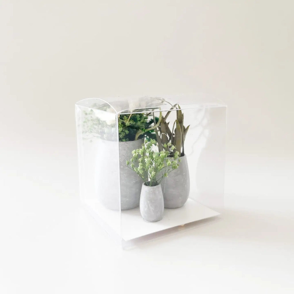 Miniature Dollhouse Plants: Set of 3