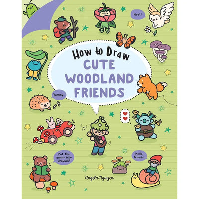 HOW TO DRAW CUTE WOODLAND FRIENDS BY ANGELA NGUYEN