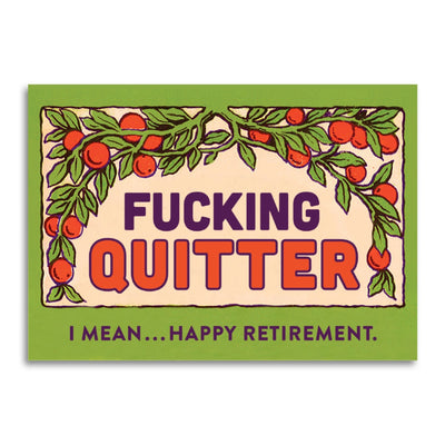 Happy Retirement - Vintage Greeting Card