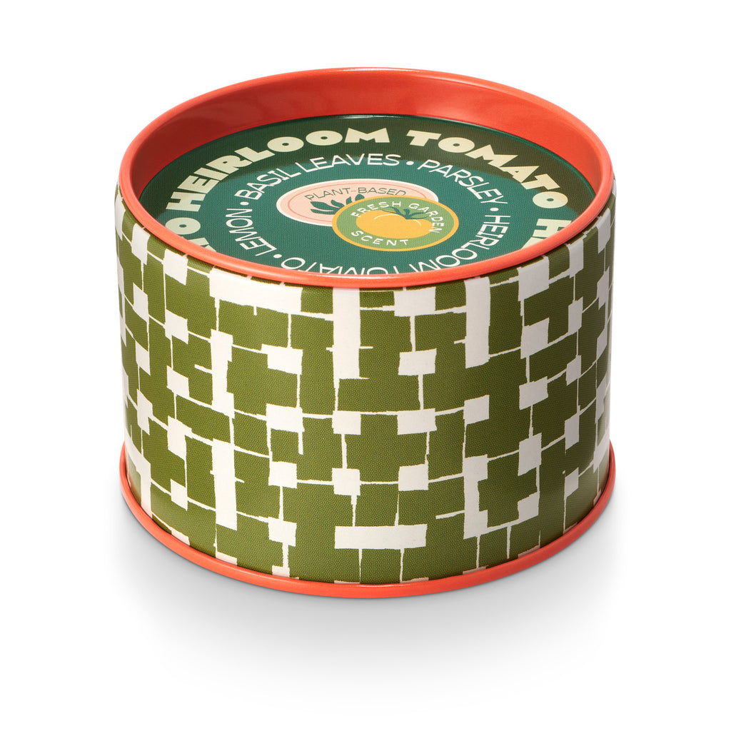 Farmers Market Tin Candle