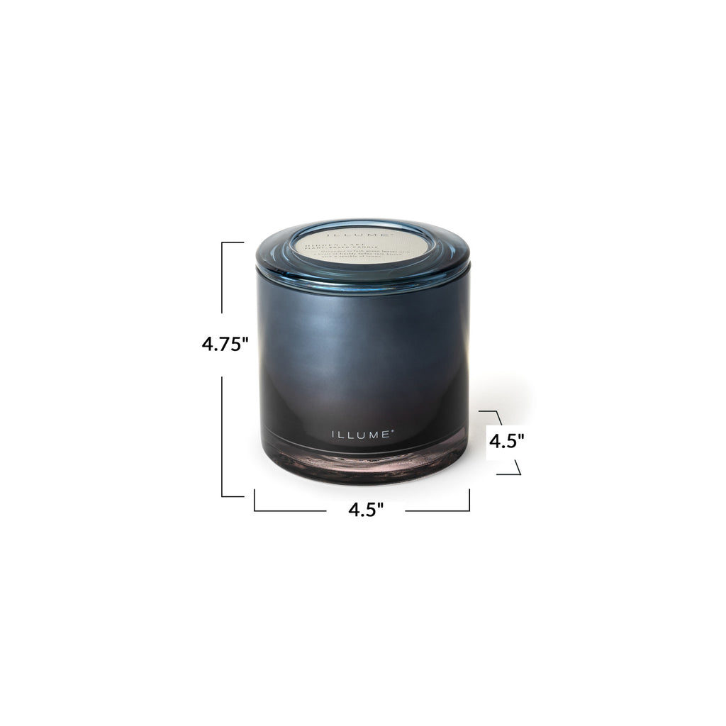 Hidden Lake Statement Glass Candle