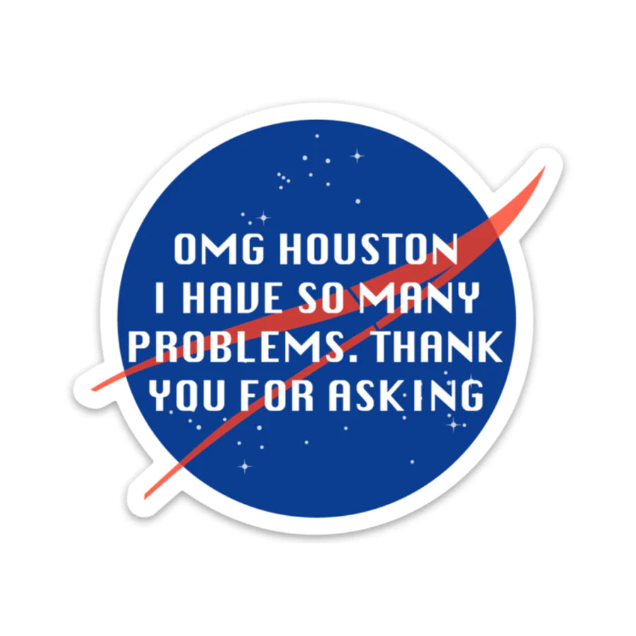 OMG HOUSTON STICKER
