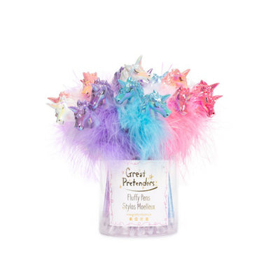Iridescent Unicorn Pens, 24pcs Assorted