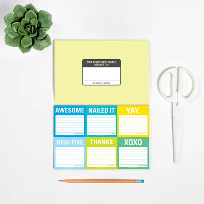 IT'S ALL GOOD STICKY NOTE PACKET