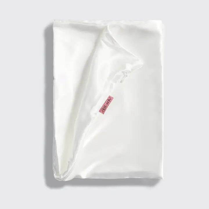 SATIN PILLOWCASE - IVORY