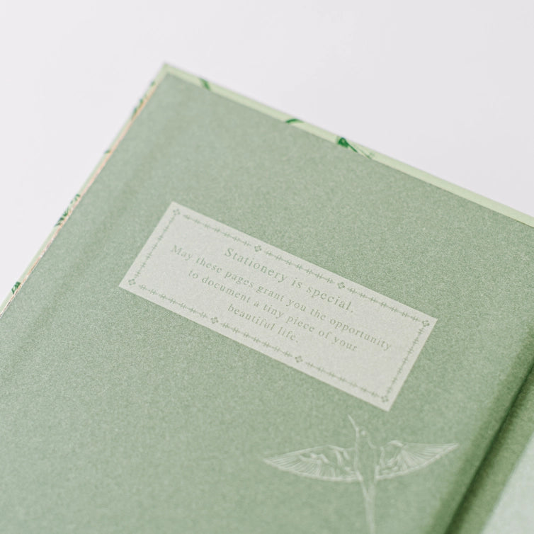 BOTANICAL BIRD TOILE JOURNAL