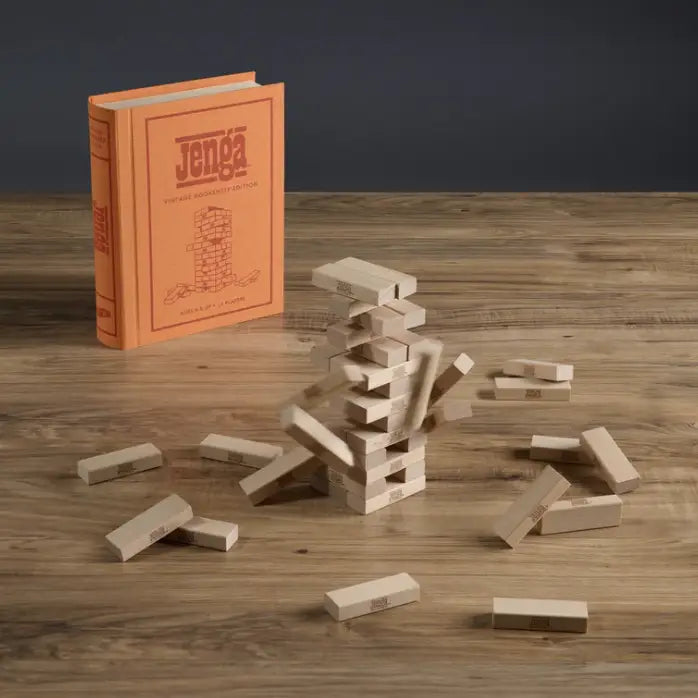 JENGA VINTAGE BOOKSHELF EDITION
