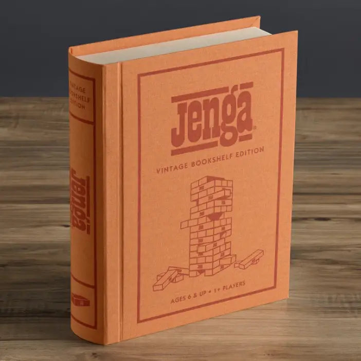 JENGA VINTAGE BOOKSHELF EDITION