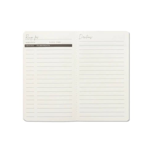 SET OF 3 UNDATED PLANNERS - KITCHEN (MEAL PLANNER, MARKET LIST, RECIPE IDEAS)